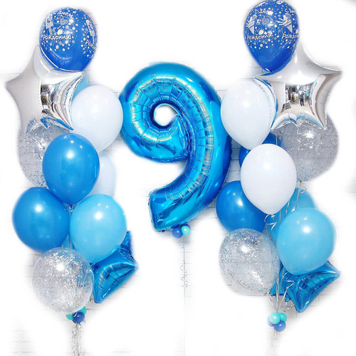 Воздушные шары 'Голубые Фонтаны'