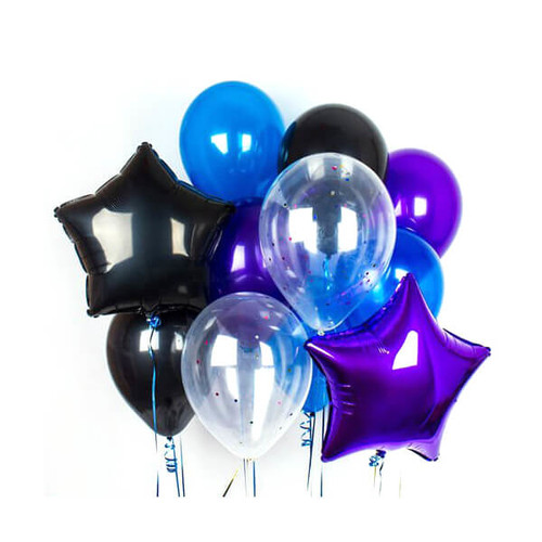 Воздушные шары 'Звездная Ночь'