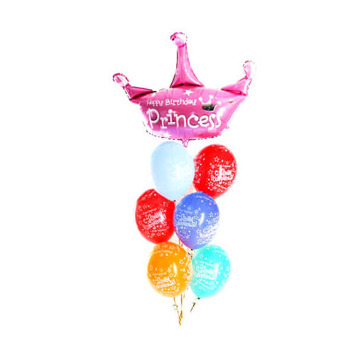 Воздушные шары 'Розовая Корона'