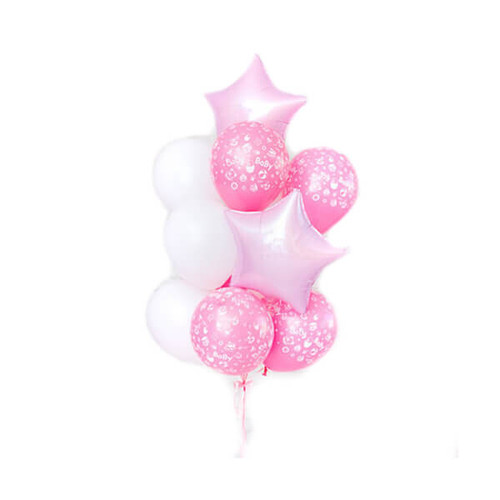 Воздушные шары 'Розовая Пудра'
