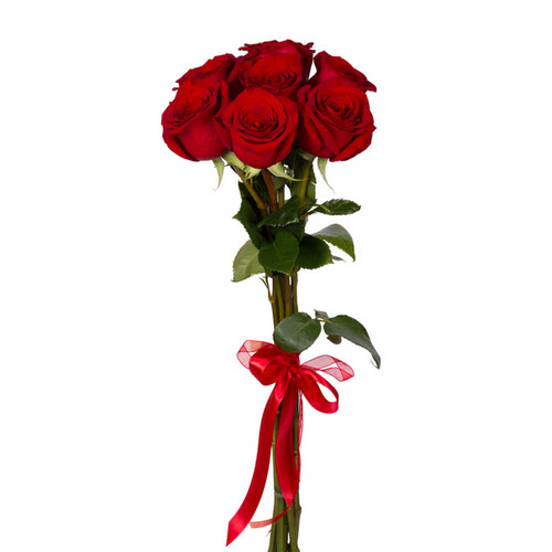 Букет из 7 красных роз