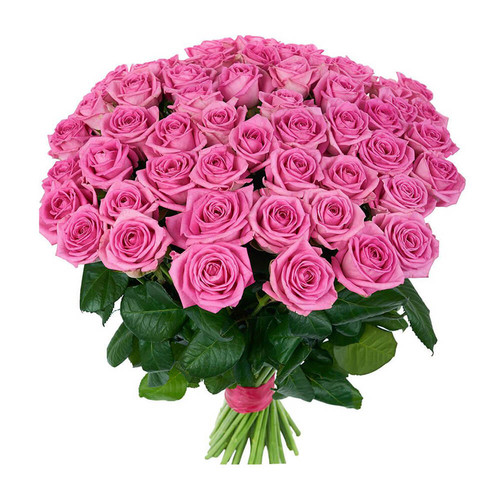 Букет из 45 розовых роз